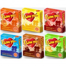 Презервативы «I Love You», 3 шт, BioMed I LOVE YOU № 3, бренд BioMed-Nutrition LLC