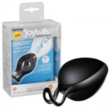 JoyDivision «Joyballs Secret Single» вагинальный шарик в силиконовой оболочке, цвет черный, 15011, длина 6 см.