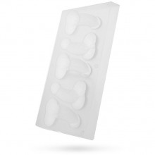 Формочка для льда «Пенисы», 8038, бренд Сувениры, из материала Пластик АБС, длина 30 см.