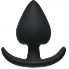Средняя анальная пробка «Perfect Fit Plug Medium», Lola Toys 4212-01Lola, цвет Черный, длина 9 см.