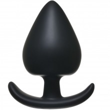 Анальная пробка «Perfect Fit Plug Small», Lola Toys 4213-01Lola, из материала Силикон, коллекция Backdoor Black Edition, длина 7.4 см.
