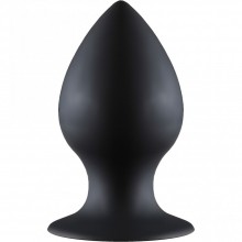 Анальная пробка среднего размера «Thick Anal Plug Medium», Lola Toys 4210-01Lola, бренд Lola Games, из материала Силикон, цвет Черный, длина 9.5 см.