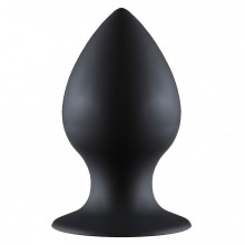 Небольшая анальная пробка «Thick Anal Plug Small» Lola Toys 4211-01Lola, из материала Силикон, цвет Черный, длина 7.8 см.