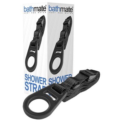 Черный ремень Bathmate «Shower Strap», BM-SS, из материала Нейлон