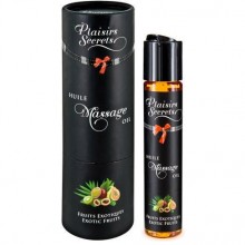 Массажное масло «Massage Oil Exotic Fruits», 59 мл, Plaisir Secret 826004, 59 мл.