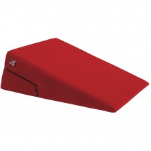 «Liberator Retail Ramp» подушка для секса большая, красная микрофибра, из материала Ткань