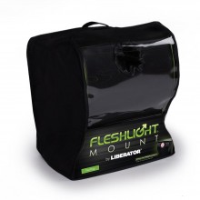 Liberator «Retail Fleshlight Top Dog» подушка для любви, черная кожа, из материала Ткань