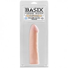 Фаллоимитатор реалистик PipeDream «Basix 7'5», цвет телесный, Basix Rubber Worx 426421, длина 19.1 см.