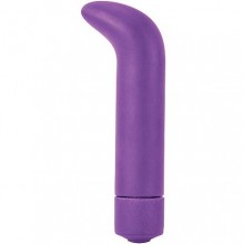 Вагинальный вибратор для стимуляции точки G «Gee Purple», цвет фиолетовый, Shots Toys SH-SHT185PUR, бренд Shots Media, из материала Силикон, длина 10.5 см.
