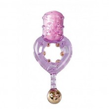 Эрекционное виброколечко «Love Ring Purple», цвет фиолетовый, Shots Toys SH-SHT011PUR, бренд Shots Media, из материала Силикон, диаметр 2 см.