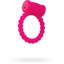 Виброкольцо силиконовое «A-Toys», цвет розовый, бренд ToyFa, коллекция ToyFa A-Toys