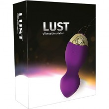 Небольшой вибратор «Lust» для вагинальной стимуляции и тренировок от компании RestArt, цвет фиолетовый, RA-310, длина 10 см.