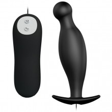 Анальный вибростимулятор Baile «Special Anal Stimulation», цвет черный, Pretty Love BI-040036, из материала Силикон, длина 11.7 см.