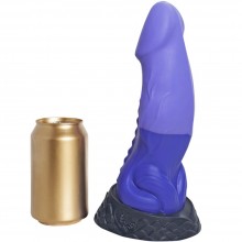 Фаллоимитатор «Ночная Фурия Large», цвет фиолетовый zoo103, бренд Erasexa, из материала Силикон, длина 26.5 см.