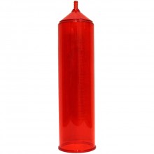 Помпа вакуумная «Eroticon Pump X1» с грушей, цвет красный, 30468, длина 20.5 см.