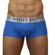 Трусы мужские хипсы, цвет голубой, размер L, Romeo Rossi RR00017-L, из материала Хлопок