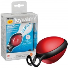 Вагинальный шарик со смещенным центром тяжести «Joyballs Secret», цвет красный, вес 45 гр., JoyDivision 15012, из материала Силикон, длина 6 см.