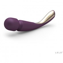 Профессиональный вибромассажер «Smart Wand Medium», цвет фиолетовый, LELO LEL8302, длина 22 см.