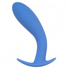 Анальная пробка «Strong Force Anal Plug», цвет синий, Lola Toys 4215-03Lola, длина 14 см.