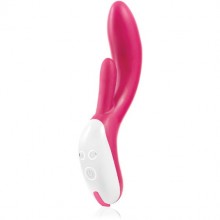 Клиторально-вагинальный вибратор «Nexus Femme Bisous Vibrator», цвет розовый, E24796, длина 23 см.