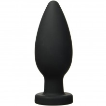 Анальная пробка «XXL», цвет черный, Tom of Finland XRTF1766, из материала Силикон, длина 17.1 см.