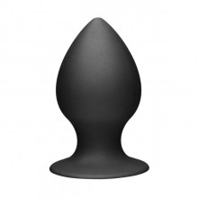Анальная пробка «XL», цвет черный, Tom of Finland XRTF1856, из материала Силикон, длина 14 см.