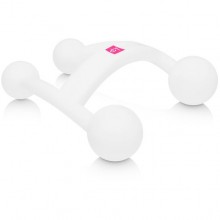 Массажер для тела «Body Pressure Massager», цвет белый, LoversPremium E22052, из материала Пластик АБС, длина 12 см.