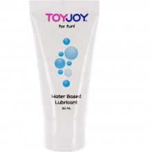 Лубрикант на водной основе «Lube Waterbased» от Toy Joy, объем 30 мл, TOY10336, цвет Прозрачный, 30 мл.