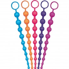 Анальные шарики-бусы «Funky Bum» от компании Toy Joy, TOY9878, цвет Мульти, длина 31 см.
