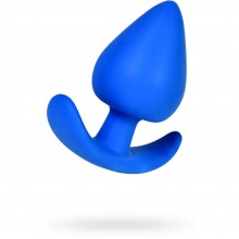 Силиконовая анальная пробка A-Toys by TOYFA, синяя, длина 8.3 см, диаметр 4.1 см, 761318, длина 8.3 см., со скидкой