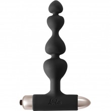 Анальная пробка с вибрацией Spice It Up «New Edition Excellence Black», цвет черный, Lola Toys 8016-01lola, из материала Силикон, длина 15 см.