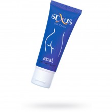 Анальная гель-смазка Sexus на водной основе Silk Touch Anal, объем 50 мл, 817005, бренд Sexus Lubricant, 50 мл.