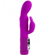 Baile «Body Touch Companion» sex-вибратор с клиторальным стимулятором, BW-037032, из материала Силикон, коллекция Pretty Love, цвет Розовый, длина 20 см.