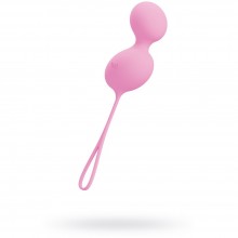 Двойные вагинальные шарики OVO, розовые, L3, из материала Силикон, цвет Фиолетовый, диаметр 4 см.