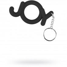Эрекционное кольцо «Joy Cocking», цвет черный, из материала Силикон, коллекция Shots Toys, диаметр 4.5 см.