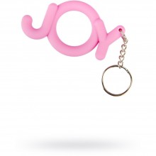 Эрекционное кольцо «Joy Cocking», цвет розовый, бренд Shots Media, из материала Силикон, диаметр 4.5 см.