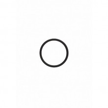 Классическое силиконовое кольцо на член «Medium Black», цвет черный, Shots Media Shots Toys SH-SHT391BLK, диаметр 4.5 см.