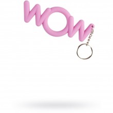 Эрекционное кольцо «WOW Cocking», цвет розовый, коллекция Shots Toys, диаметр 4.5 см.
