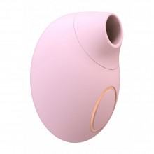 Эргономичный женский вакуумный массажер клитора «Seductive Pink», цвет розовый, Iressistible IRR001PNK, из материала Силикон, длина 8.8 см.