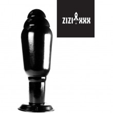 Широкий фаллоимитатор для фистинга «Malemute - Black», цвет черный, O-Products 115-ZZT29BK, из материала TPR, длина 18 см.