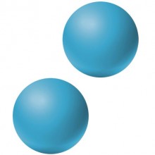 Вагинальные шарики без сцепки «Lexy Small» из коллекции Emotions от компании Lola Toys, цвет голубой, 4014-03Lola, бренд Lola Games, из материала Силикон, диаметр 2.4 см.