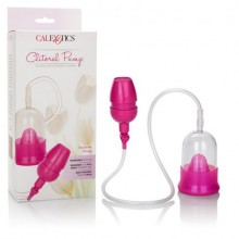 Женская вакуумная помпа для клитора «Intimate Pump Sensual Body Pump», цвет розовый, California Exotic Novelties SE-0624-05-3, бренд CalExotics, длина 9 см.