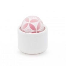 Минивибратор-шарик для клитора «Iroha Temari Hana», цвет белый, Tenga HMT-03, из материала Силикон, длина 6.8 см.