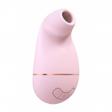 Женский нежный вакуумный массажер для клитора «Kissable Pink», цвет розовый, Irresistible IRR002PNK, из материала Силикон, длина 11 см.