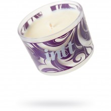 Массажная свеча «Allumer Jasmin» с ароматом жасмина, Intt VM02, цвет Белый, 90 мл.