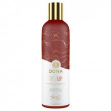Массажное масло «Dona Essential Massage Oil Mandarin & Ylang Ylang» с ароматом мандарина и иланг-иланга, объем 120 мл, System JO JO40455, 120 мл.
