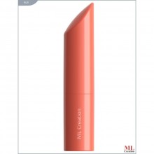 Мини-вибратор «Love Bullet» в виде губной помады, зарядка USB, цвет оранжевый, размер 84х17 мм, ML Creation ML9, длина 8.4 см.