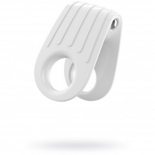 Мужское эрекционное кольцо OVO «B12», цвет белый, из материала Силикон, диаметр 2.5 см.