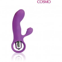Небольшой вибратор для женщин от Cosmo, цвет фиолетовый, CSM-23049, длина 7.5 см., со скидкой
