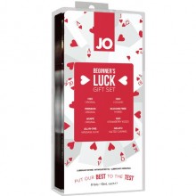 Подарочный набор саше «Beginners Luck Kit» от компании System JO, объем 8х10 мл, KEMJO10629, 80 мл.